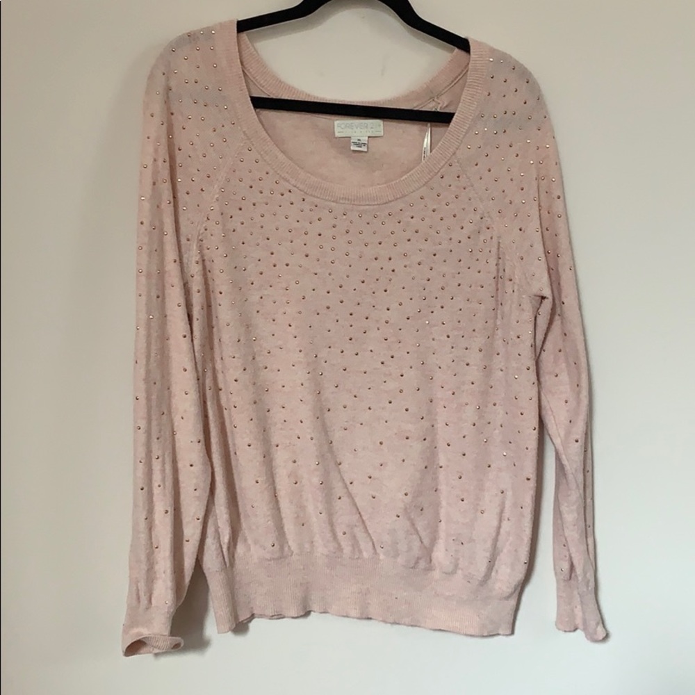 Forever 21 Bedazzled Sweater